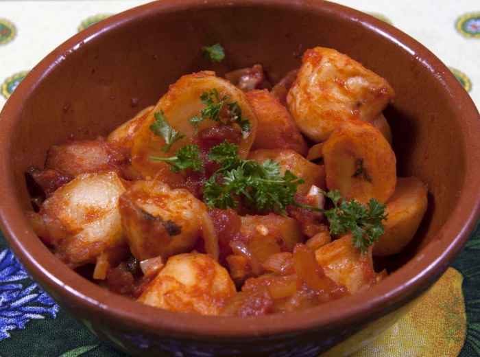 Patatas Bravas at Tapisco