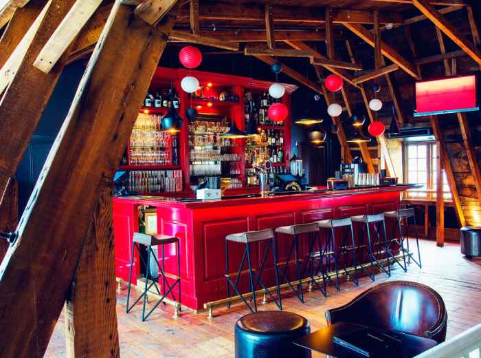 Drinking with a view