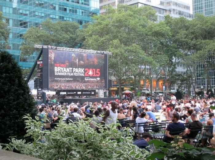 Bryant Park Outdoor Cinema