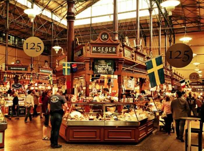 Stockholm: Östermalms Saluhall