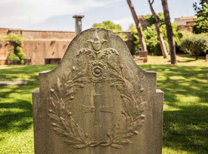 Visit the Bright and Beautiful Protestant Cemetery and 