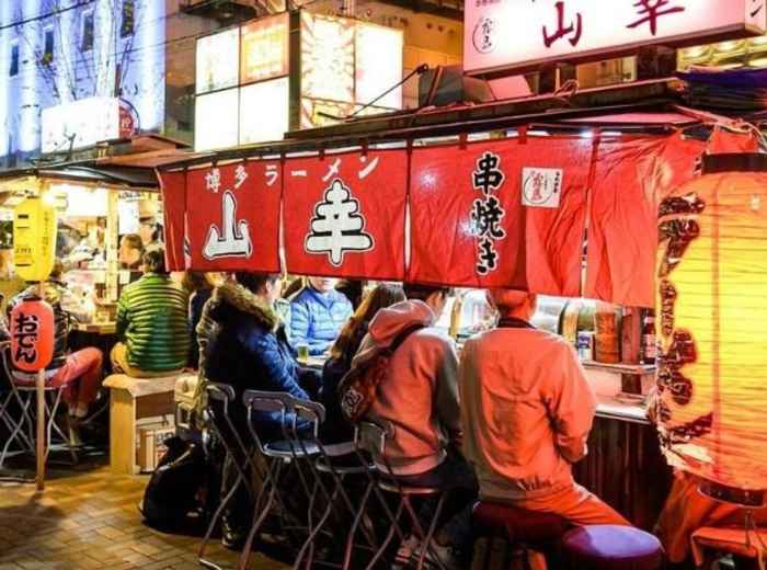 Yatai stalls