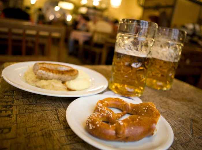 Traditional German food