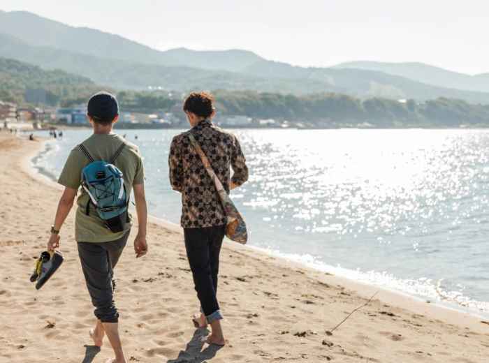 Relax at the Otaru Dream Beach