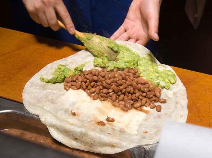 Burritos At Senor Sisig