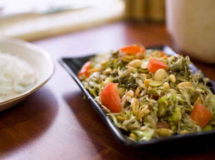 Tea Leaf Salad At Mandalay