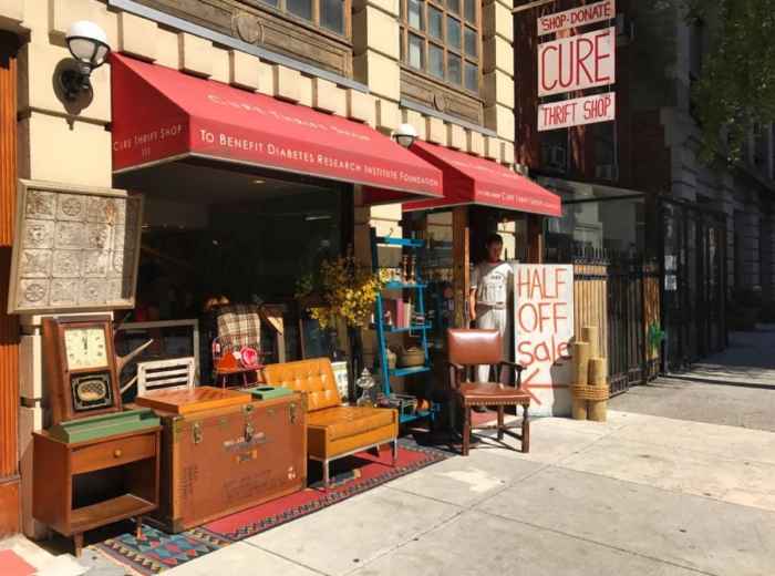 Cure Thrift Shop In Greenwich Village