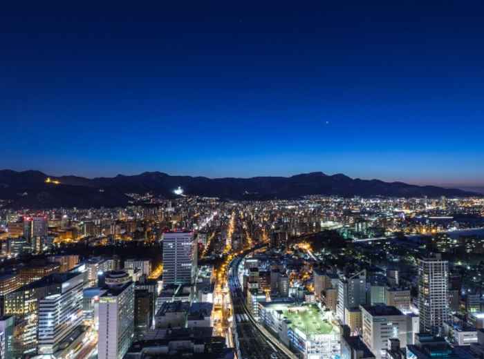 Take in the city views