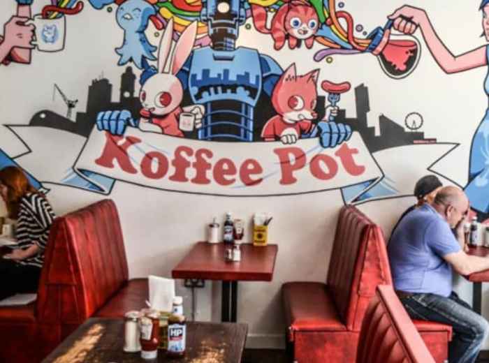 The Traditional Breakfast At The Koffee Pot