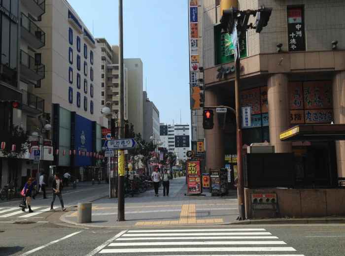 Nakasu Kawabata Station Area