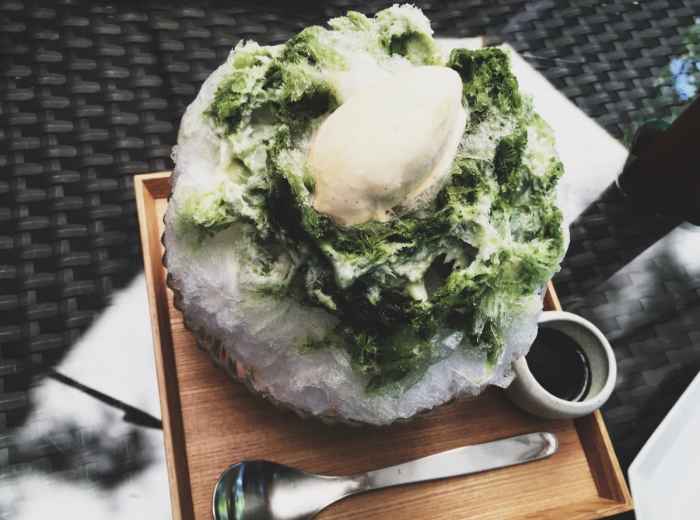 Dessert at Suzume Odori 