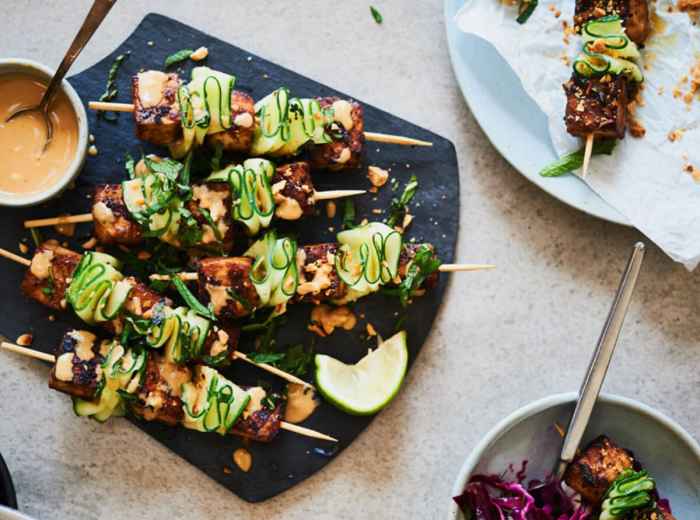 Tofu Lollipops