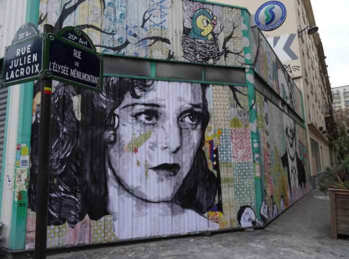 Rue de l’Elysée Ménilmontant and Rue Julien Lacroix