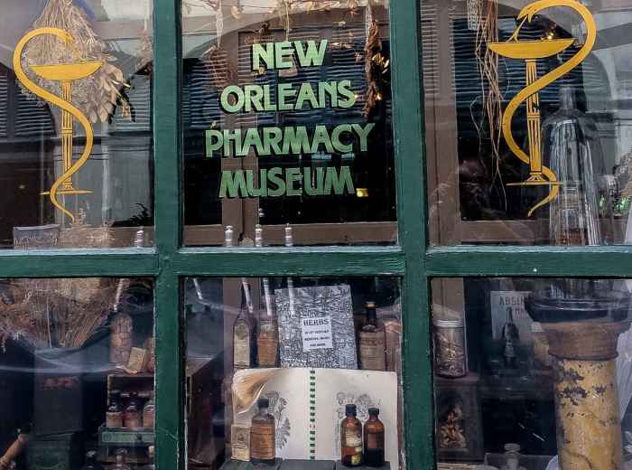 Take a peek at the New Orleans Pharmacy Museum