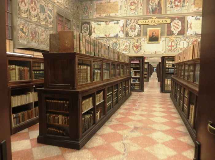 Read A Book At the Archiginnasio of Bologna Library