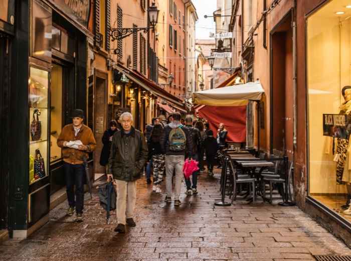 Bologna is small enough to walk almost everywhere