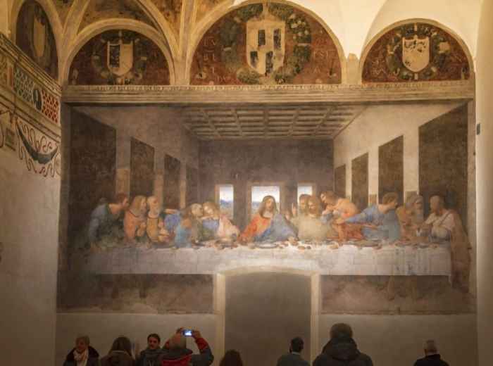 Leonardo Da Vinci's Art in Milan