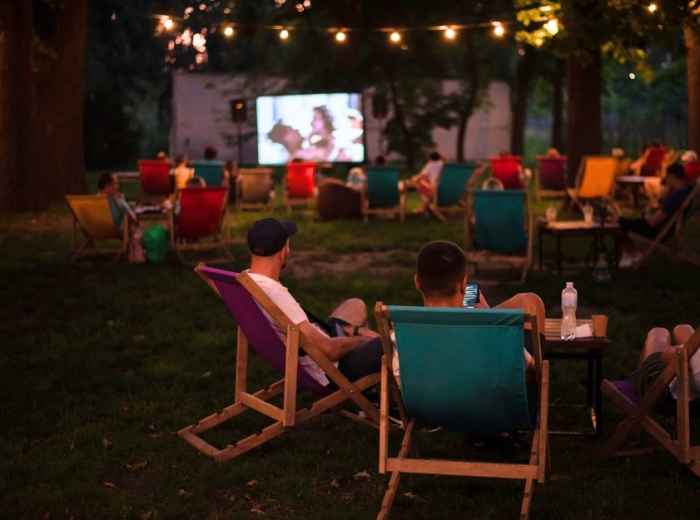 outdoor cinema