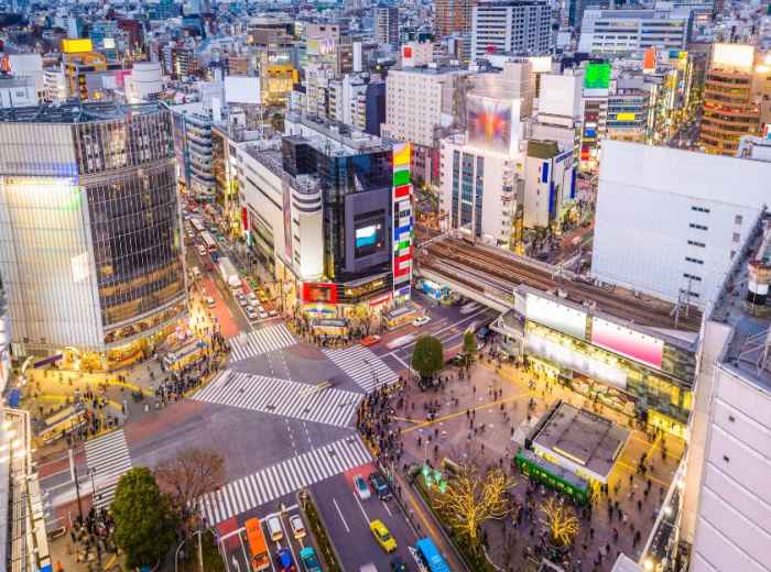 Central Tokyo has the best places