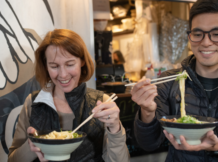 Pros of City Unscripted food tours 