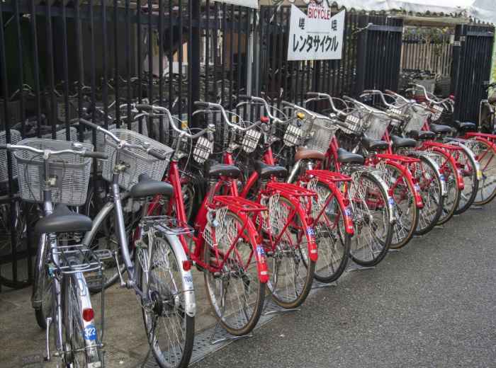 Kyoto bike rentals