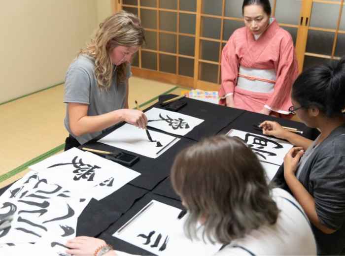Hand on activities in Kyoto