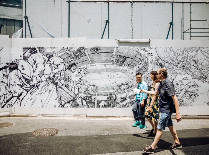 Helpful local builds the tour schedule in Tokyo