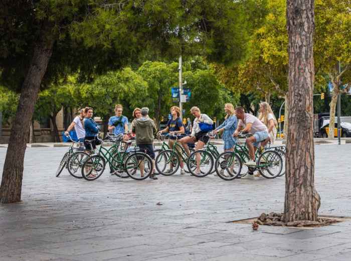 Group bike tours, Kyoto