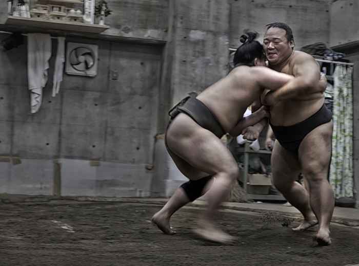 Sumo wrestling has a rich history 