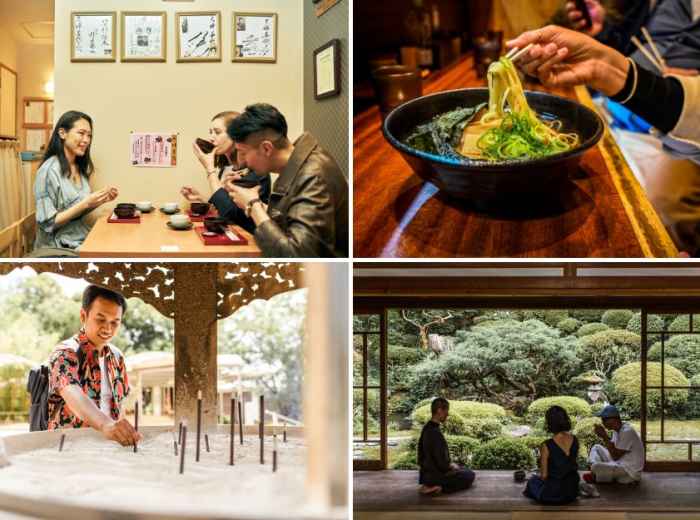 Kyoto has many attractions both cultural and gastronomi