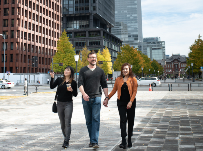 Private itinerary for the travelers in Tokyo