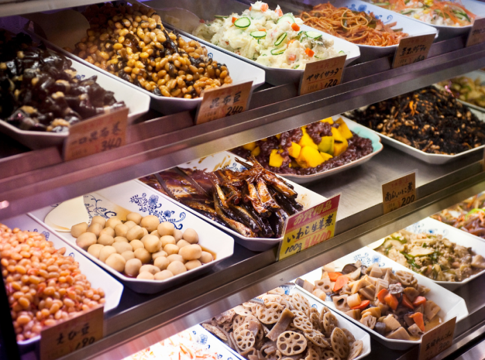 Street food at Nishiki Market