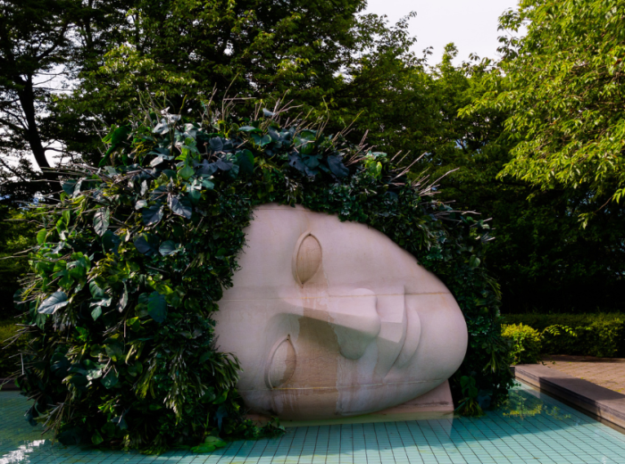 Art display at Hakone Open Air Museum, Japan