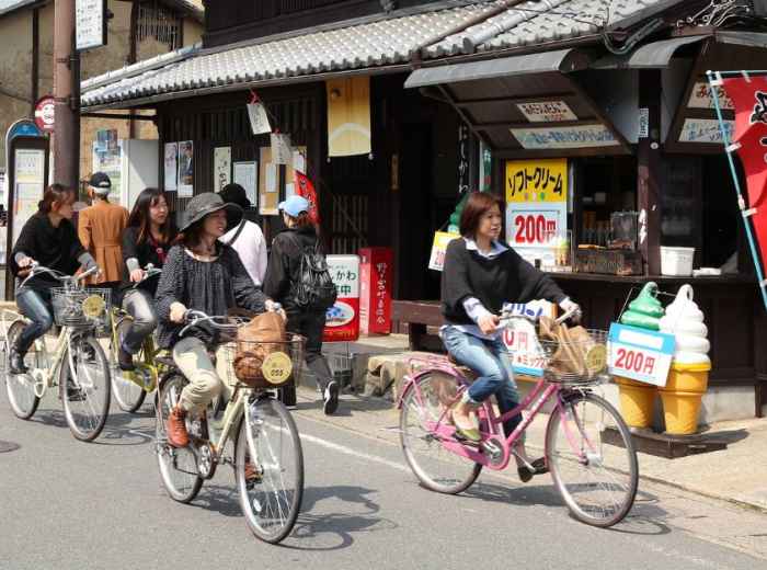 Consider renting a helmet alongside your bicycle 