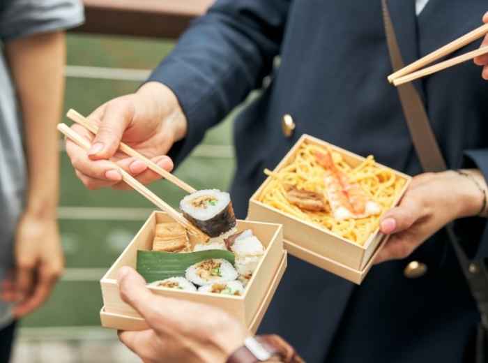 Heading out on one of the food tours in Kyot