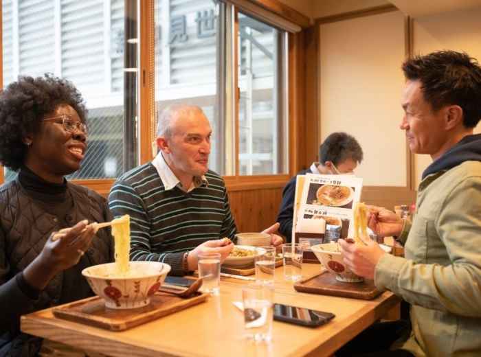 The landscape of food tours in Kyoto
