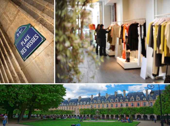 Located in the heart of Place des Vosges