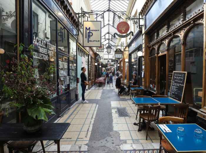  It's one of Paris's earliest covered passages