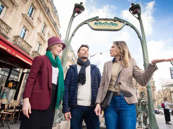 Take a quick metro ride away from the heart of the city