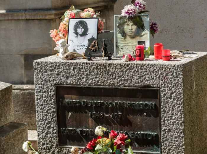 Jim Morrison's final resting place