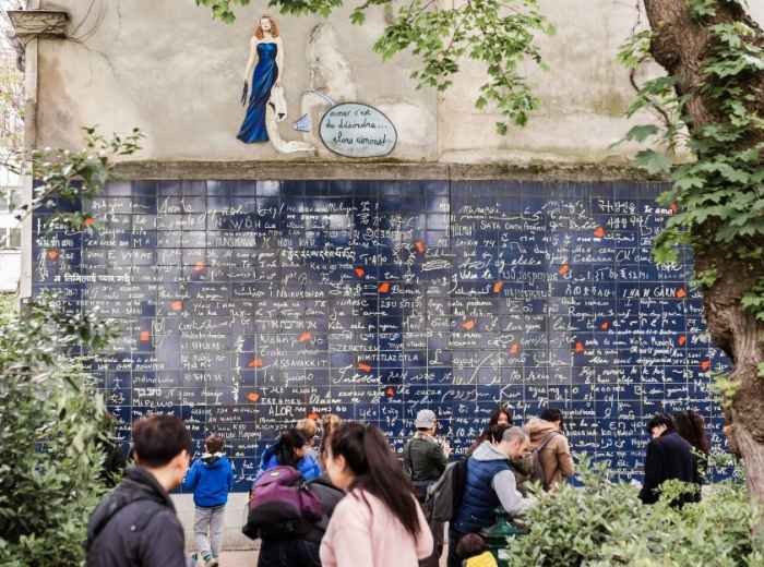 A work of art located in Montmartre