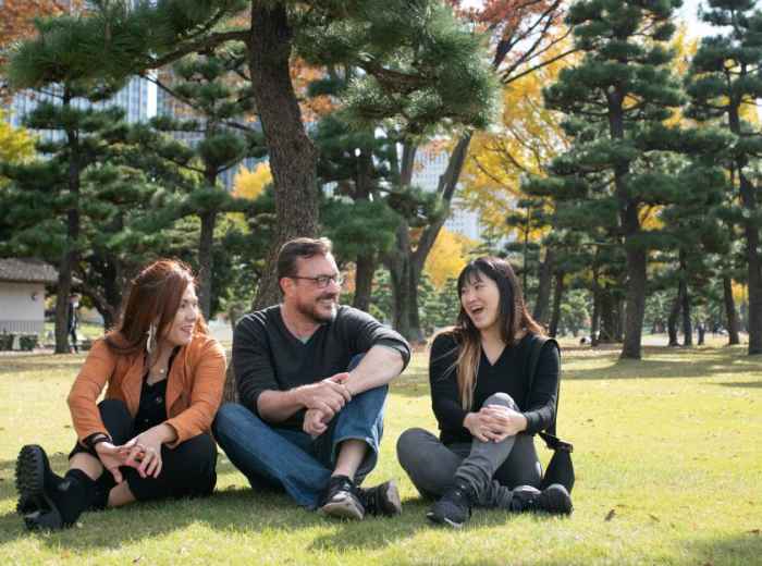 Tour guides know where to find Tokyo's tranquil retreat