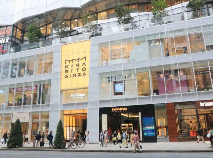 Tokyo's most upscale shopping district