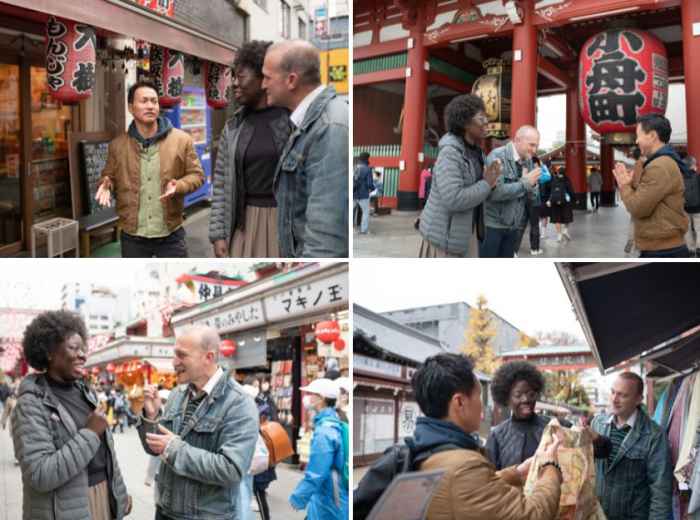 Visit a temple or explore a shopping street