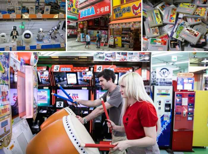 Famous for Japan's otaku culture. 