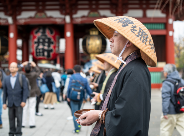 Visit Senso-ji Temple, Tokyo's oldest.