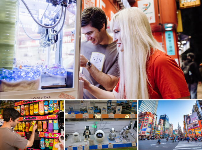 Electric town is a standout feature of our Tokyo half-d