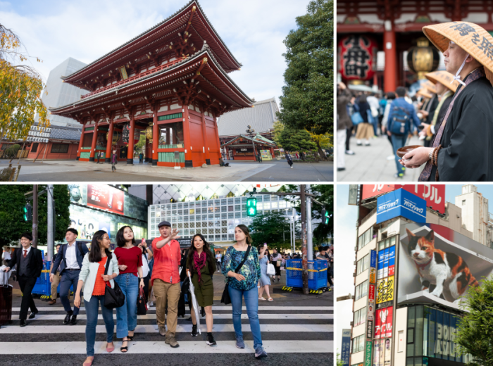 Exploring Tokyo's diversity  