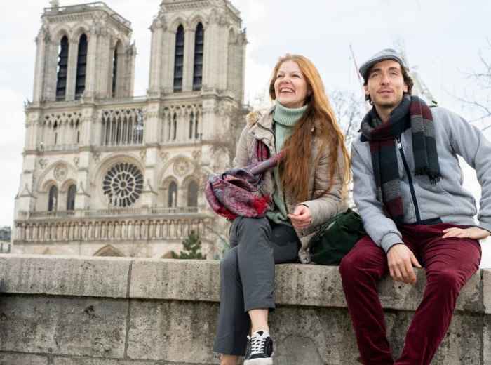 Mid-morning: Starting at Notre Dame Cathedral