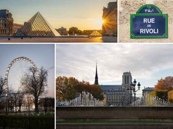 Early evening: Rue de Rivoli: Shopping & evening stroll